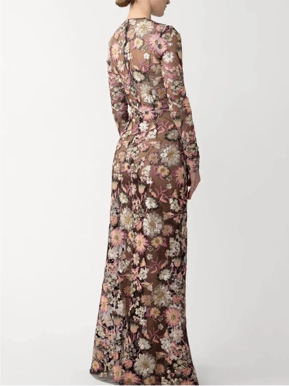 ✨NEW✨SAU LEE Goldie Dress Maxi Gown
Long Sleeve Beaded Floral - Picture 6 of 15